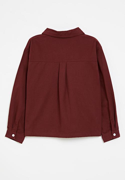 Pop Candy - Overshirt - maroon