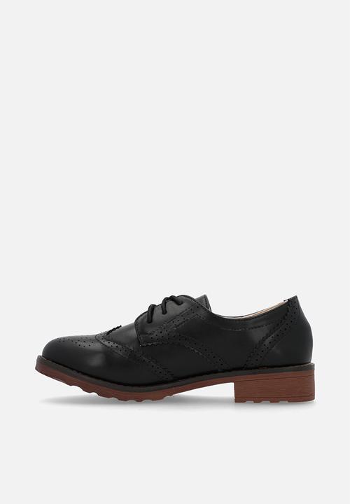 Pop Candy - Lace up oxford shoes - black