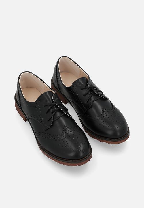 Pop Candy - Lace up oxford shoes - black