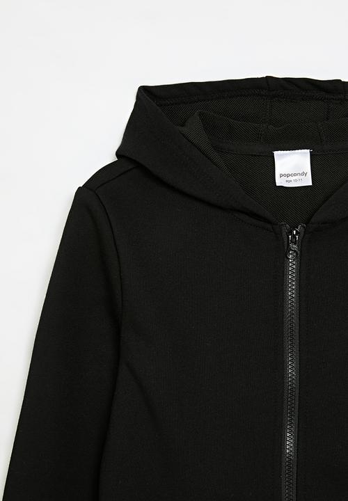 Pop Candy - Zip thru hoodie - black