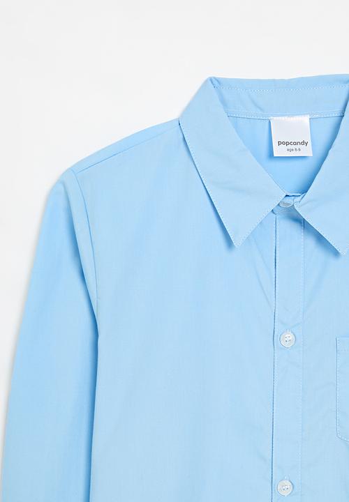 Pop Candy - Button down shirt - light blue