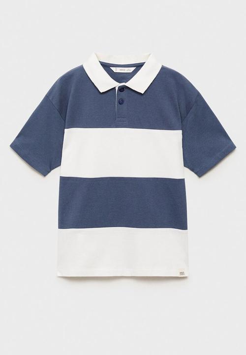 MANGO - Poloshirt peter - medium blue