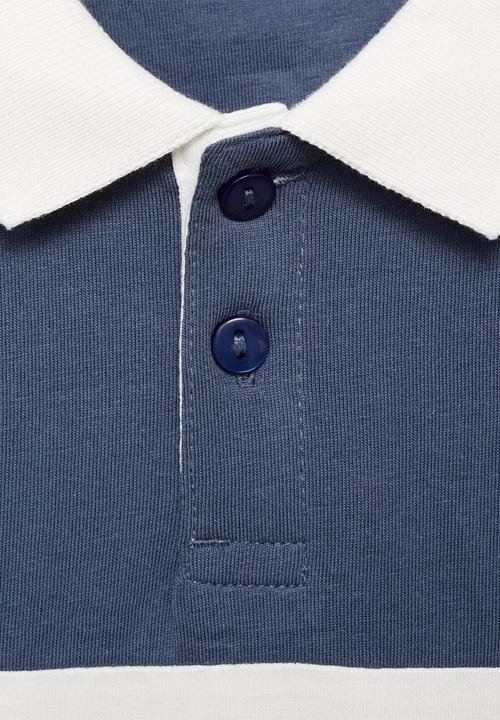 MANGO - Poloshirt peter - medium blue