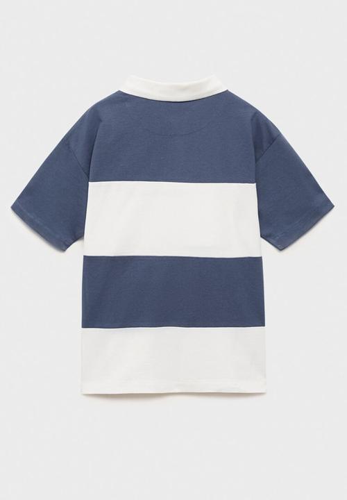 MANGO - Poloshirt peter - medium blue