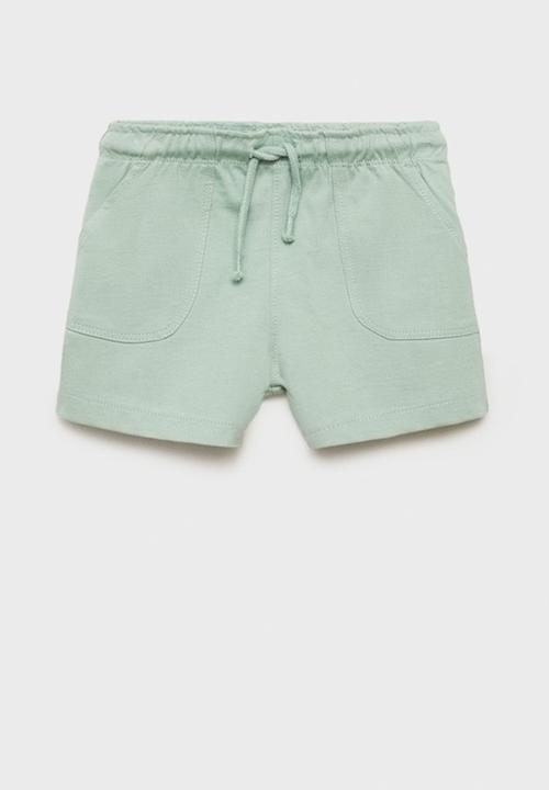 MANGO - Bermudas belgica8 - green