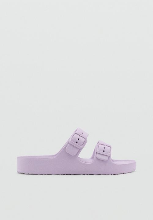MANGO - Beach shoes pau - light/pastel purple