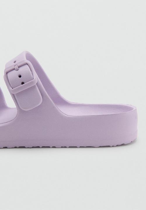 MANGO - Beach shoes pau - light/pastel purple