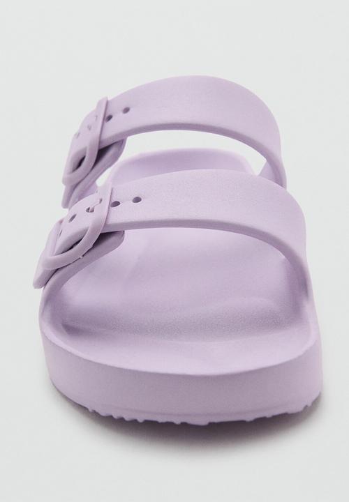 MANGO - Beach shoes pau - light/pastel purple