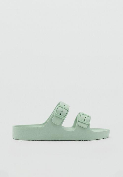 MANGO - Beach shoes pauv - light/pastel green