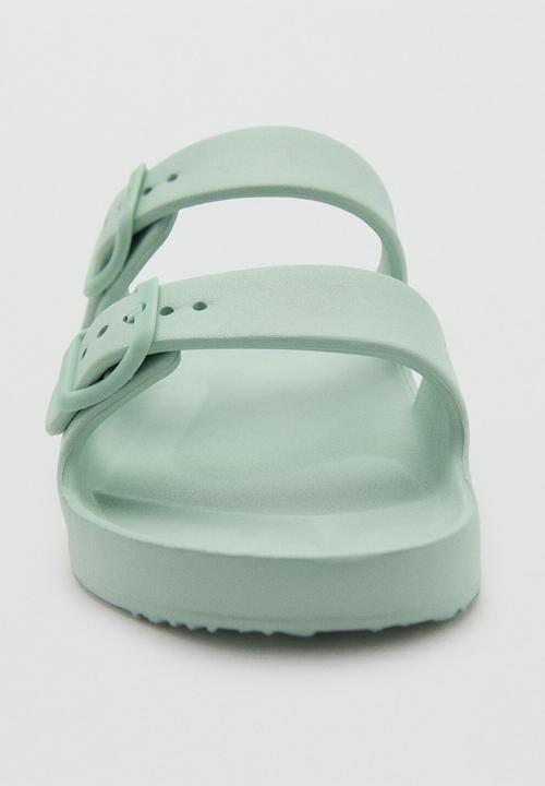 MANGO - Beach shoes pauv - light/pastel green