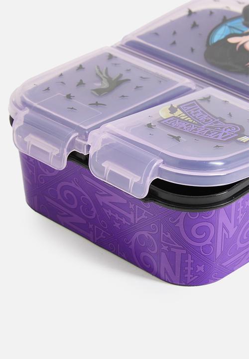 Disney - Wednesday Multi comp lunchbox - Purple