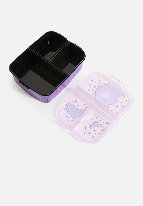 Disney - Wednesday Multi comp lunchbox - Purple