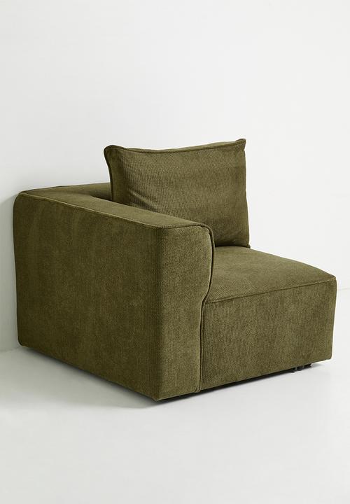 Sixth Floor - Gravity corner wedge modular - green
