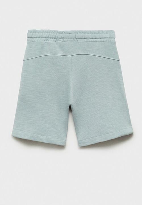 MANGO - Bermudas slubzip - light/pastel gray