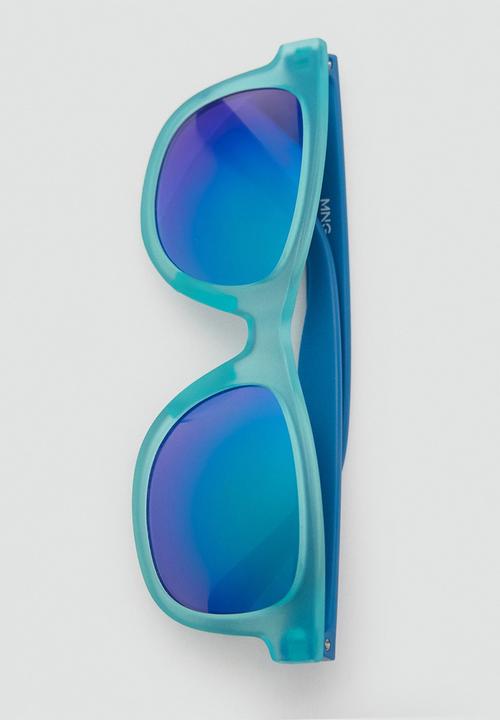 MANGO - Sunglasses square - medium blue