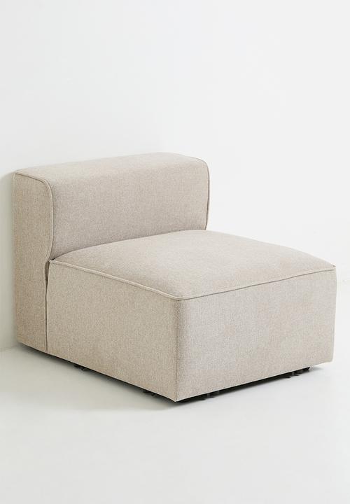 Sixth Floor - Gravity armless single seater modular - natural