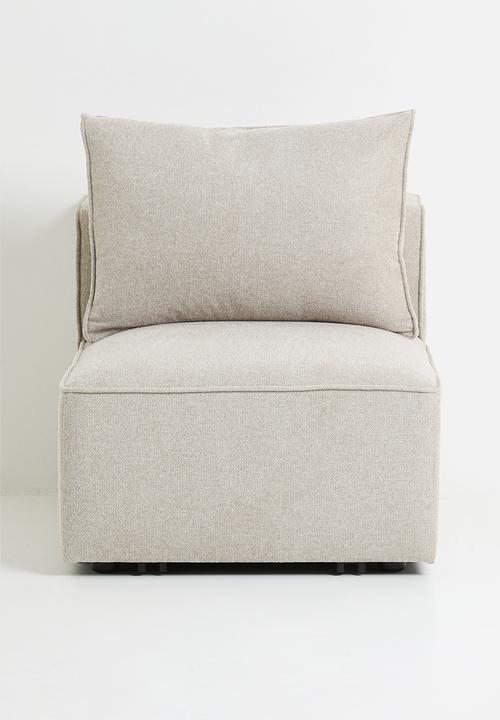 Sixth Floor - Gravity armless single seater modular - natural