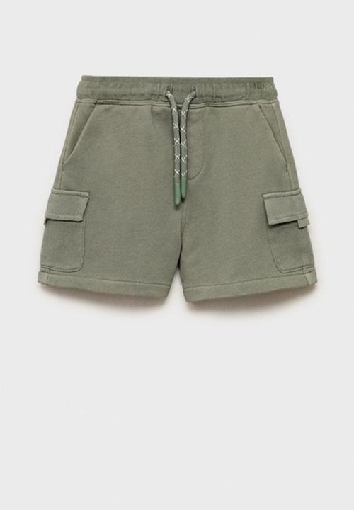 MANGO - Bermudas cargosb - khaki