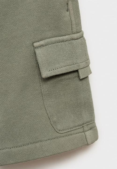 MANGO - Bermudas cargosb - khaki
