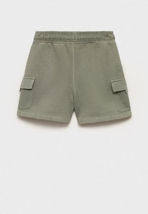 MANGO - Bermudas cargosb - khaki