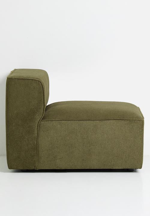 Sixth Floor - Gravity armless single seater modular - green