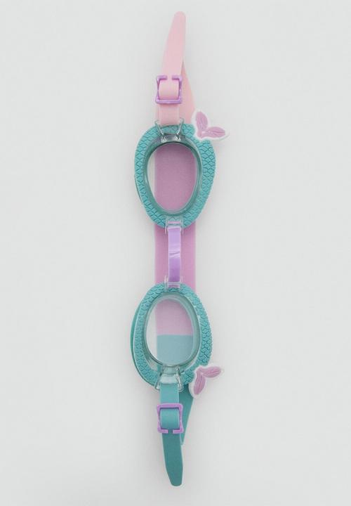 MANGO - Snorkeling goggles sirena - aqua green