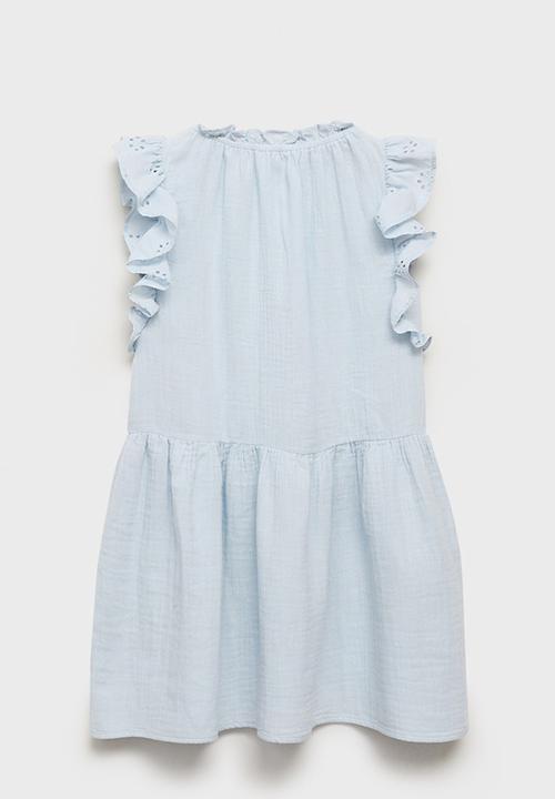 MANGO - Dress cecilia - light/pastel blue