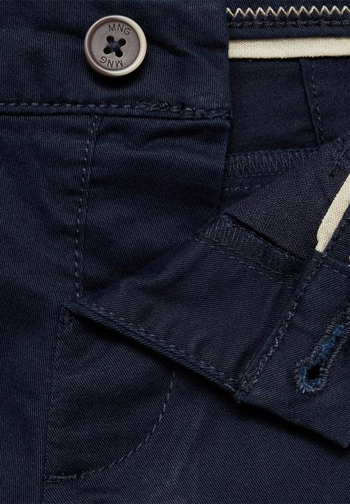 MANGO - Bermudas berchi - navy