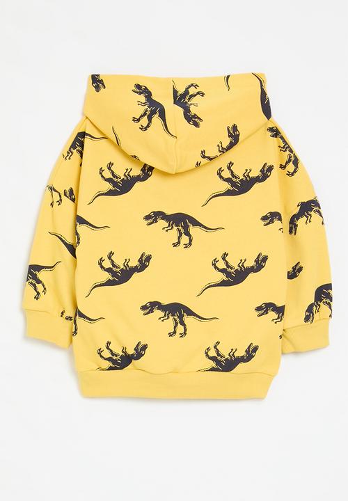 Pop Candy - Printed hoodie - yellow