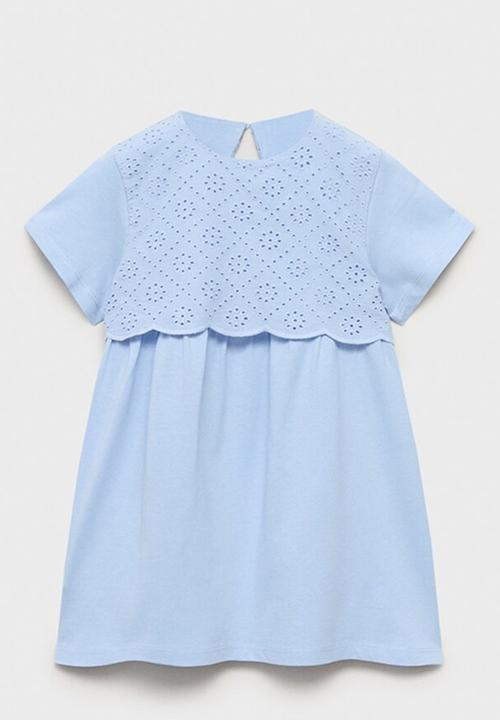 MANGO - Dress dressy - medium blue