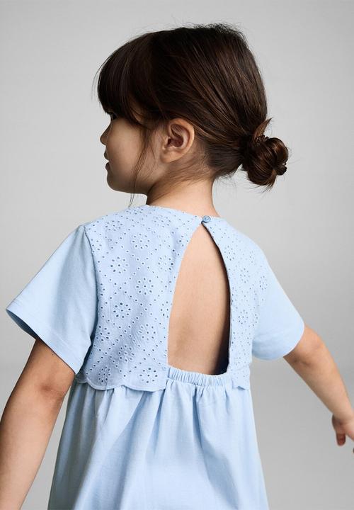 MANGO - Dress dressy - medium blue