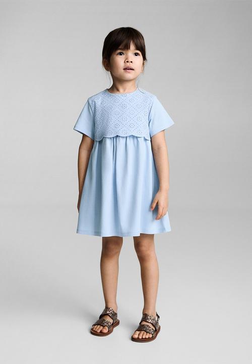 MANGO - Dress dressy - medium blue