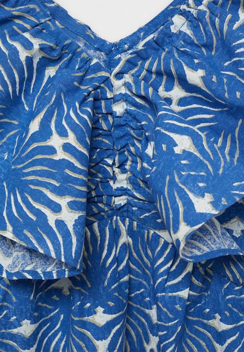 MANGO - Dress lidia - medium blue