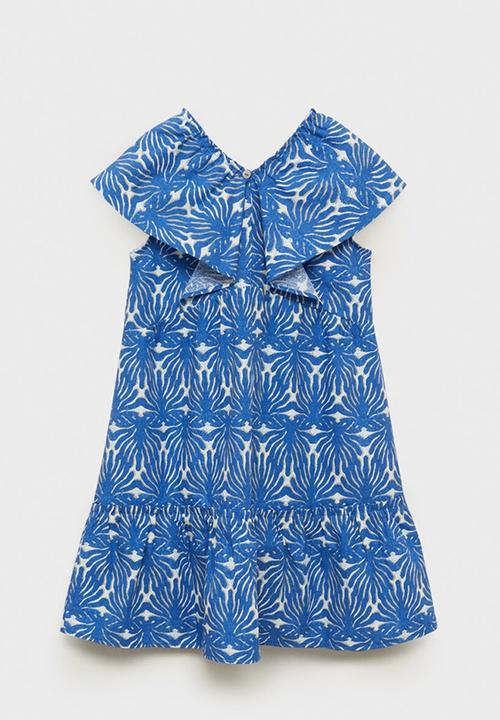 MANGO - Dress lidia - medium blue