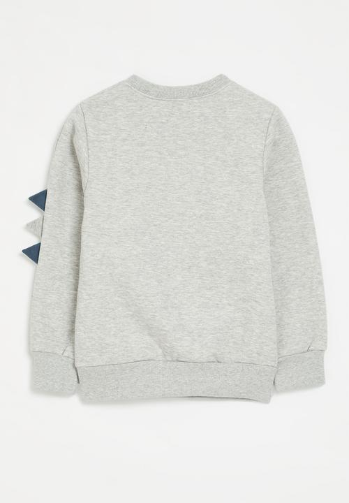 Pop Candy - Printed sweat top - grey