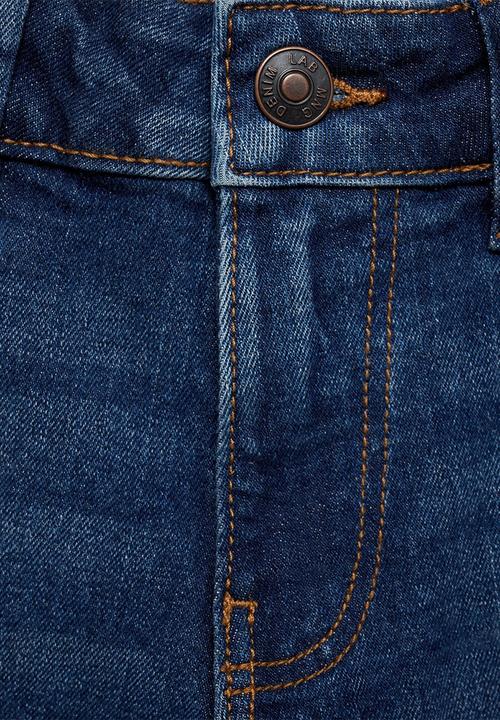 MANGO - Bermudas john - open blue