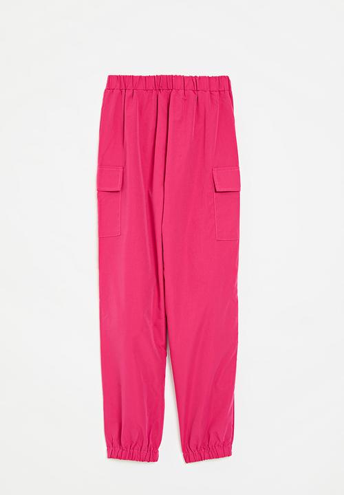 Pop Candy - Utility jogger-cerise