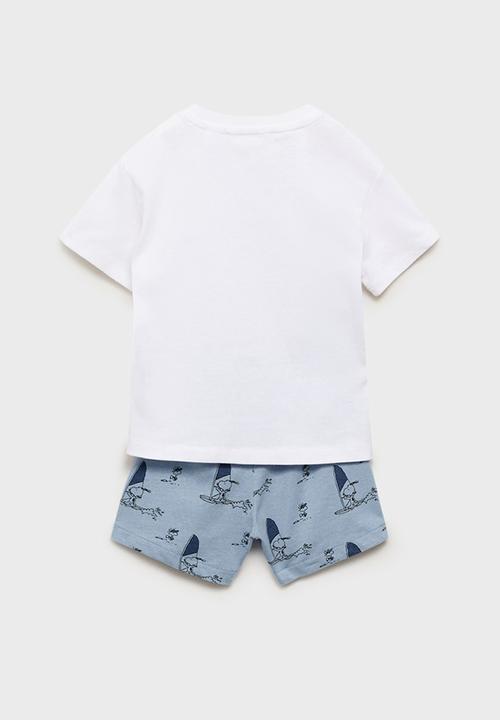 MANGO - Pyjama snwind - medium blue