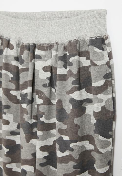 Pop Candy - Camo jogger - grey