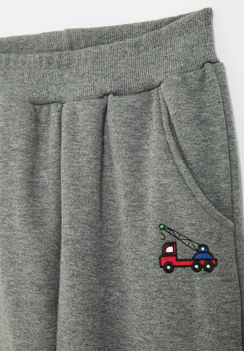 Pop Candy - Cuffed jogger -grey