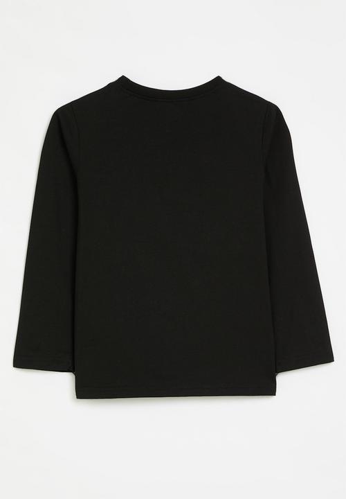 Pop Candy - Applique tee-black