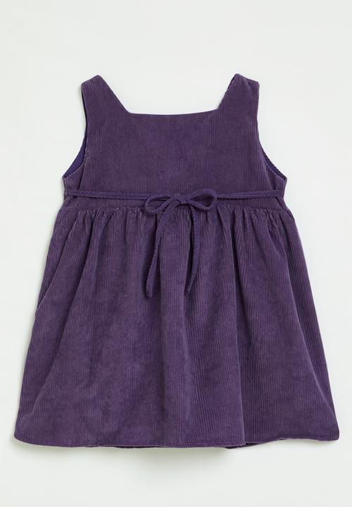 Pop Candy - Corduroy pinafore - purple