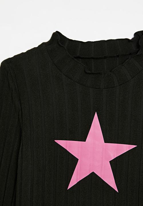 Pop Candy - Printed tee - black