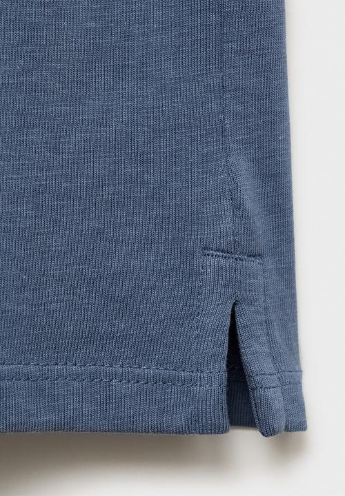 MANGO - T-shirt pani8 - medium blue