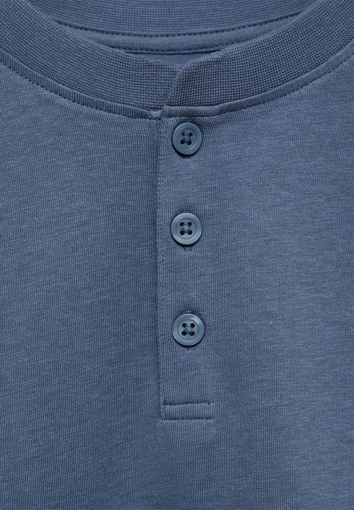 MANGO - T-shirt pani8 - medium blue