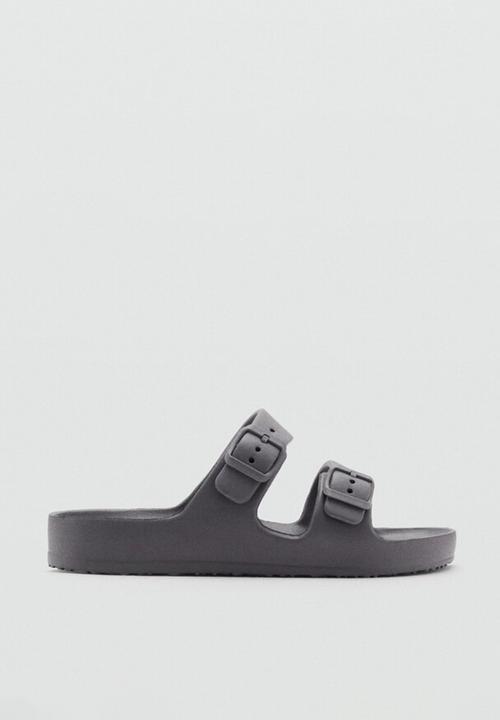 MANGO - Beach shoes paua - charcoal
