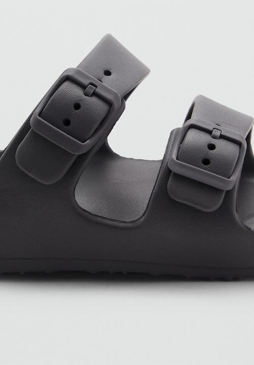 MANGO - Beach shoes paua - charcoal