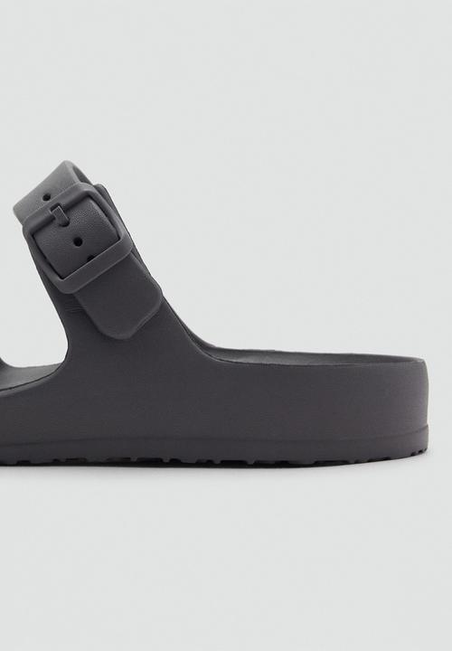 MANGO - Beach shoes paua - charcoal