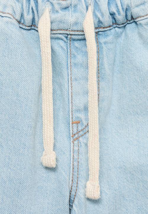MANGO - Bermudas tommy - open blue