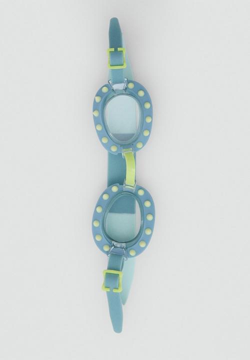 MANGO - Snorkeling goggles glow - turquoise / aqua